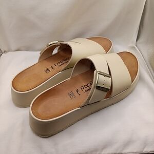 Papillio Birkinstock Women's Cream Sandals Size 11